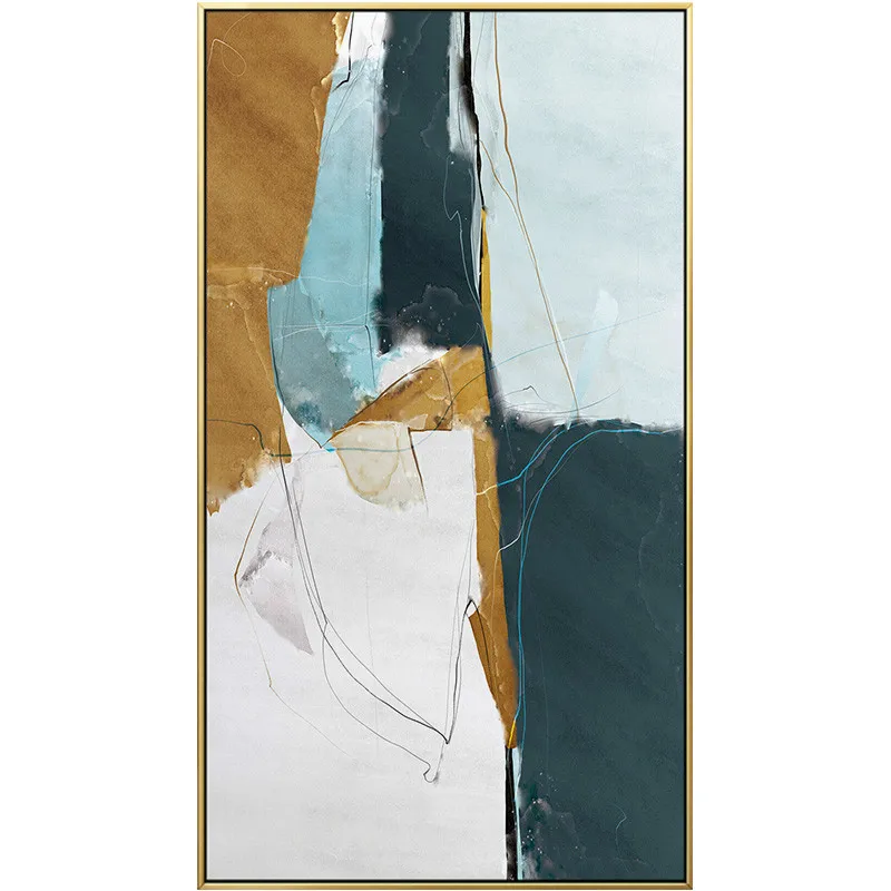 

Hand Painted Abstract Decorative Painting Modern Simple Nordic Style Living Room Wall Painting wall art home decor paintings