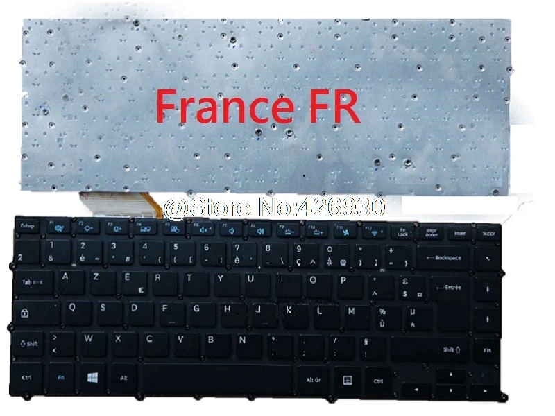 Клавиатура для samsung NP900X4B NP900X4C NP900X4D Swiss SW Belgium BE Франция FR Чешский CZ Великобритания Турция TR с подсветкой новая