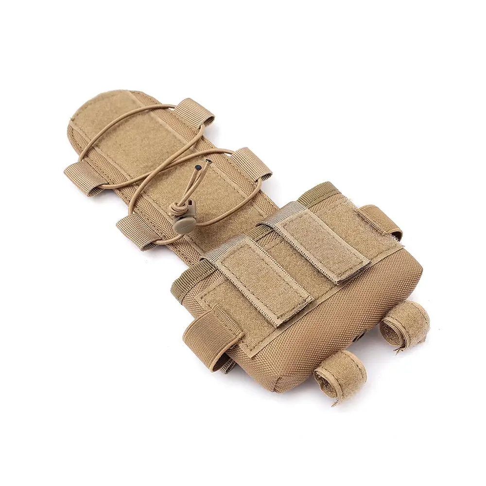 

MK2 Tactical Helmet Battery Pack Helmet Accessory Bag Multifunctional Counterweight Bag FAST Helmet Balance Bag Battery Pack