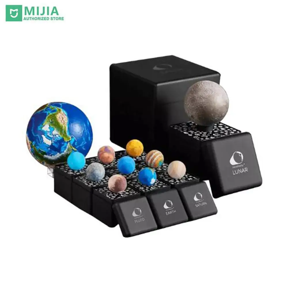 

Набор солнечных систем Xiaomi AR AstroReality, 3D-печать, модель планеты, учебные принадлежности с умным дистанционным управлением для детей и взрослы...