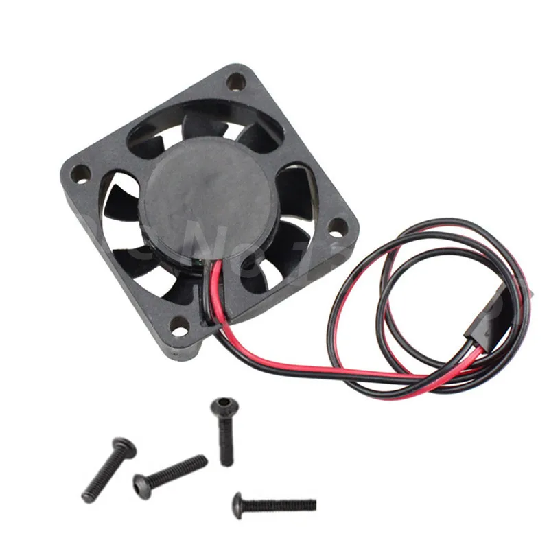 High Speed Double Bearing Strong Wind Motor ESC Cooling Fan 25mm 30mm 40mm for RC Crawler Car Short-Course Monster Truck | Игрушки и