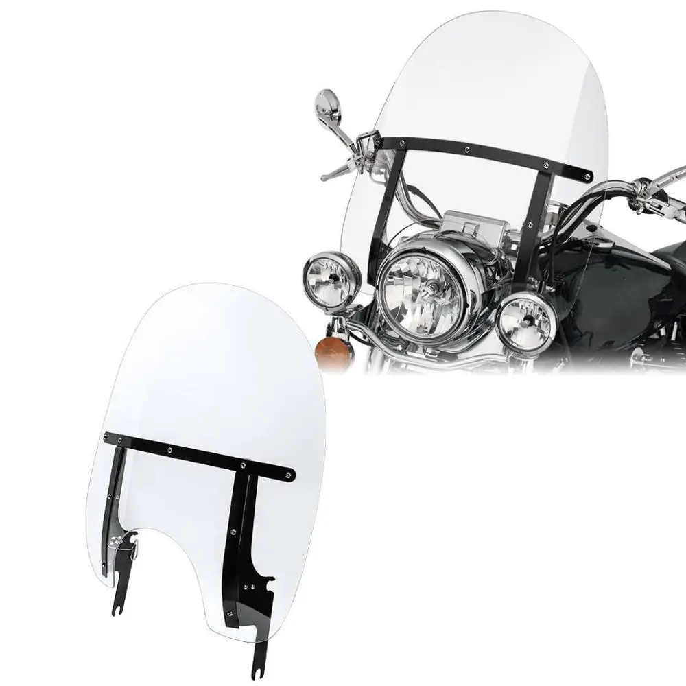 Лобовое стекло для мотоцикла Harley Touring Road King FLHR FLHRC 1994 2021 20|Козырьки от ветра и ветр.