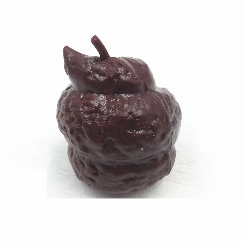 День Дурака реквизит Лофтус брутто вечерние Pooper поддельные ПУ Коричневый Цвет