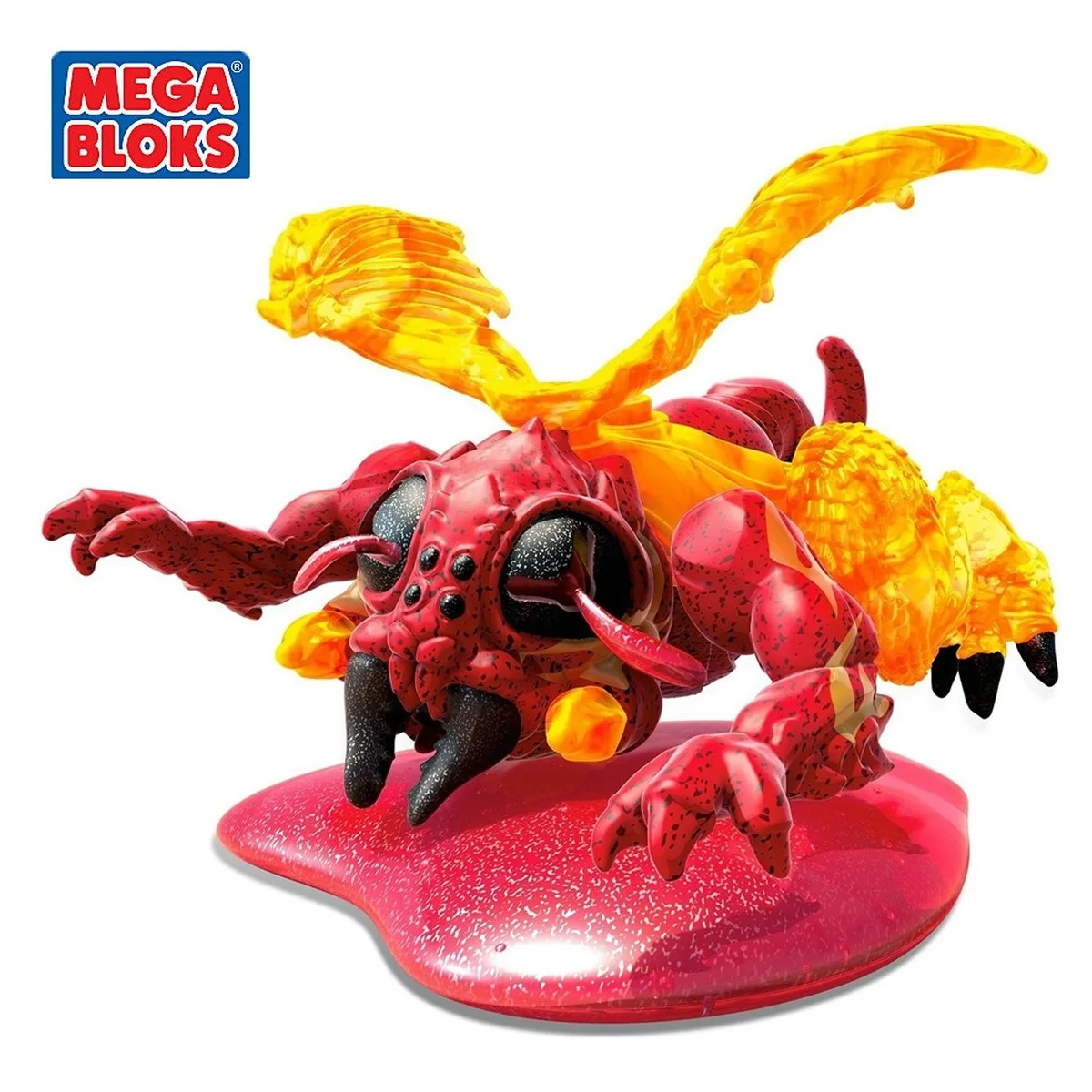 MEGA BLOKS мини монстр слайм разбрызгивающие звери крупиттеры серия строительные