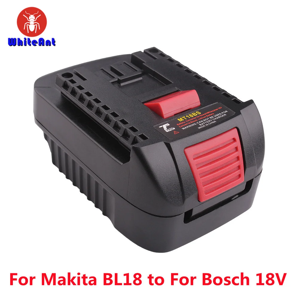 

For Bosch 18V Cordless Tools Battery Converter Adapter MT18BS Use For Makita 18V BL1820/30/40/50 Slider Lithium Batteries