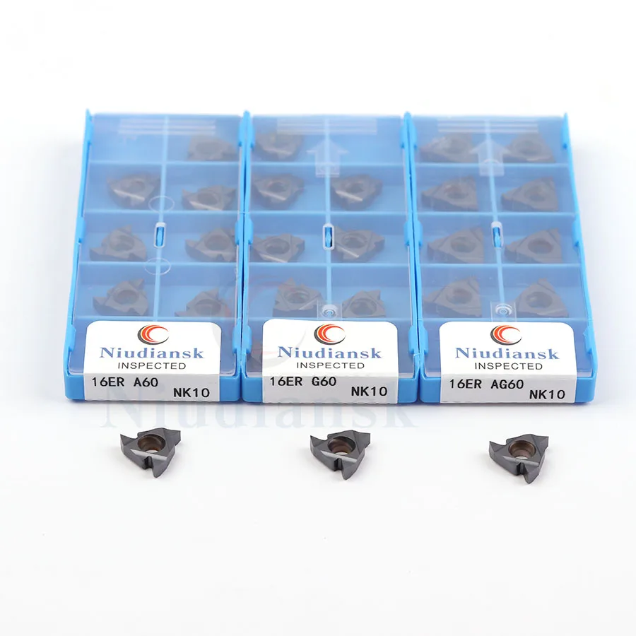 

16ER A55 G55 AG55 A60 G60 AG60 NK10 high quality carbide Thread turning tool insert turning insert CNC Thread turning tool
