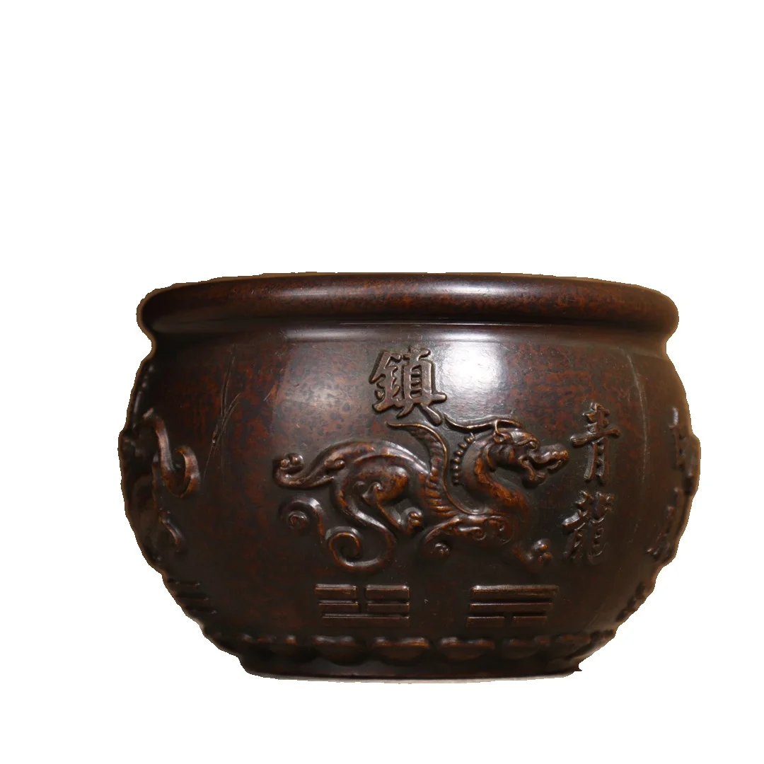

Цилиндр на удачу из чистой меди LaoJunLu, имитация античной бронзы, коллекция шедевров в традиционном китайском стиле