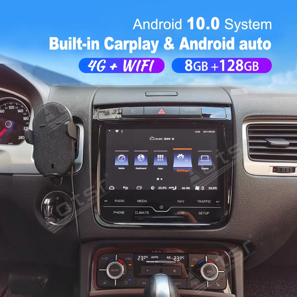 

Android 11.0 8G 128G 8.8'' Car Audio Radio Player GPS for VW Volkswagen Touareg 2011-2017 Wireless Carplay Head unit