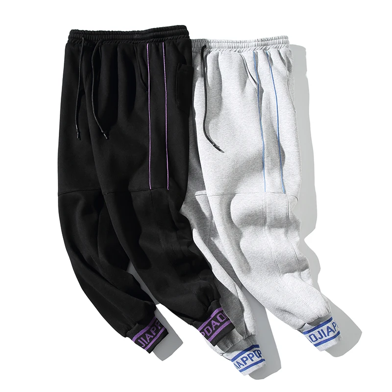 

Onnestun Streetwear Men's Pants New Sport Print Letter Pencil Pants Hip Hop Joggers Trousers Causal Cargo Pants Men