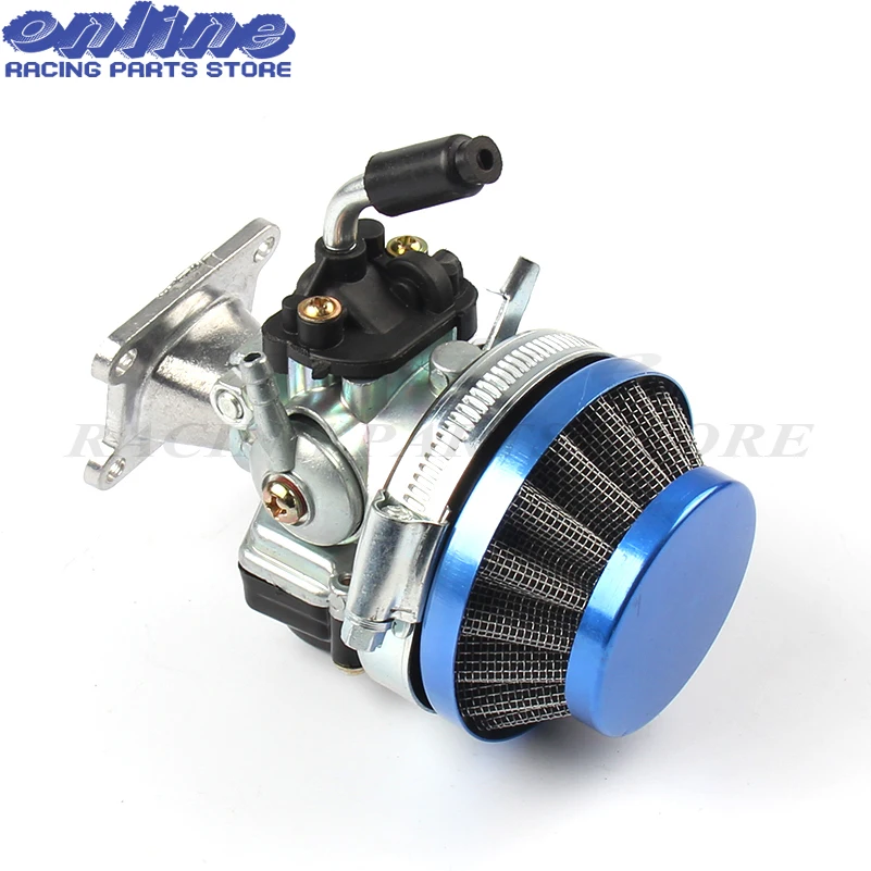 49cc 50cc 60 66 80cc 2 тактный карбюратор воздушный фильтр Carb ПОДХОДИТ двухтактный