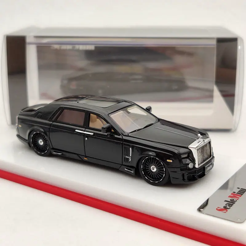 ScaleMini 1/64 для R ~ ls ce Wraith Phantom черные модели из смолы Ограниченная Коллекция