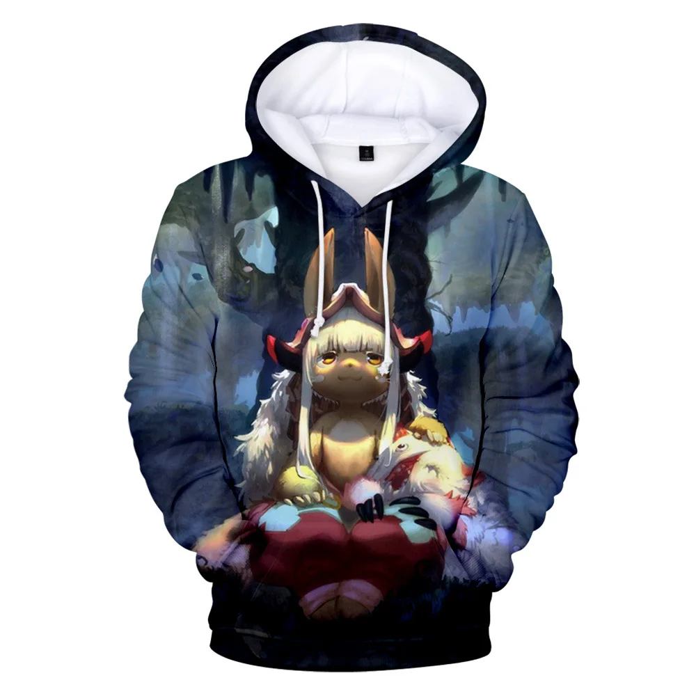 

2021 Game Made in Abyss Hoodies Men Women Streetwear Fashion Casual Sweatshirt 3D Print Autumn Hoodies Clothes