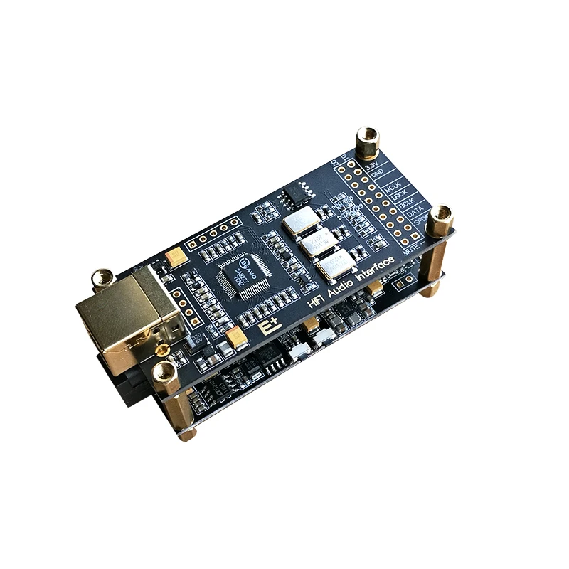 Lusya SA9227 HIF аудио USB декодер DAC плата расширения с итальянским интерфейсом Размер