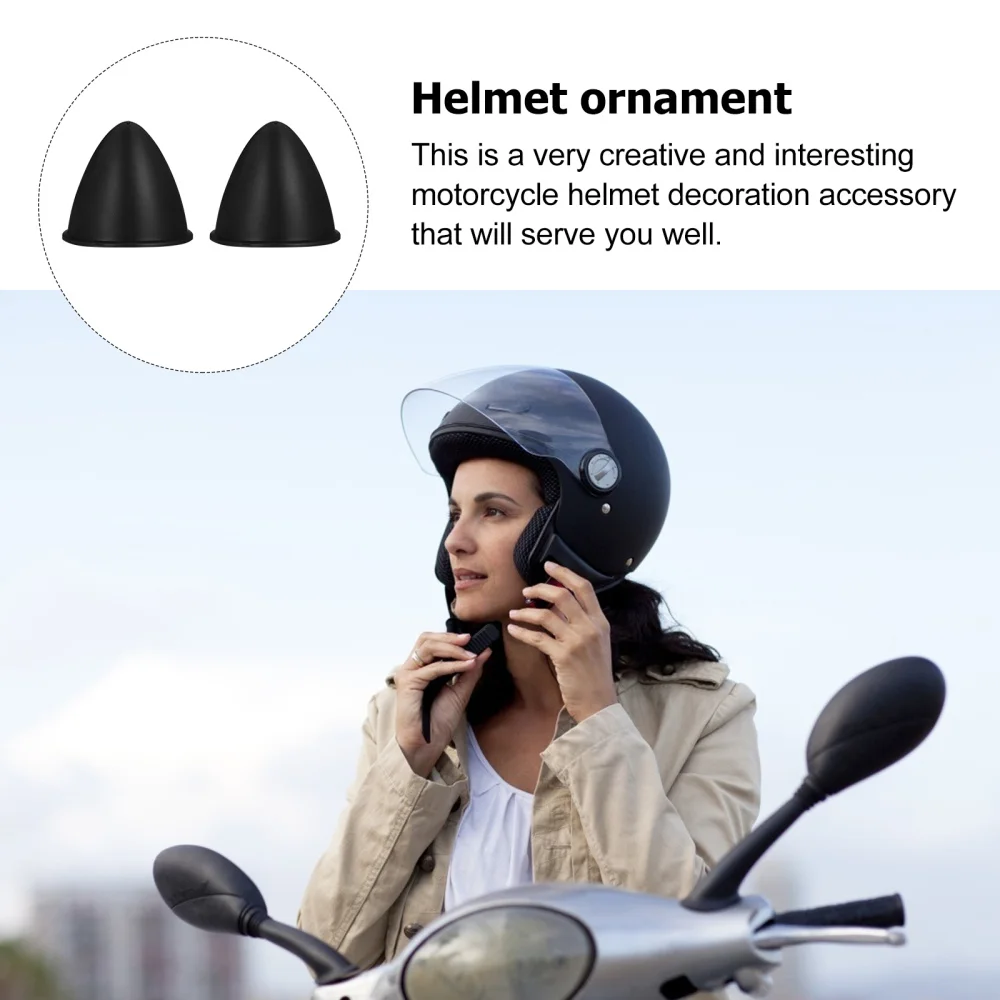 

2pcs Helmet Decorative Cat Ears Lovely Motorcycle Helmet Ornament Cat Ear Decors