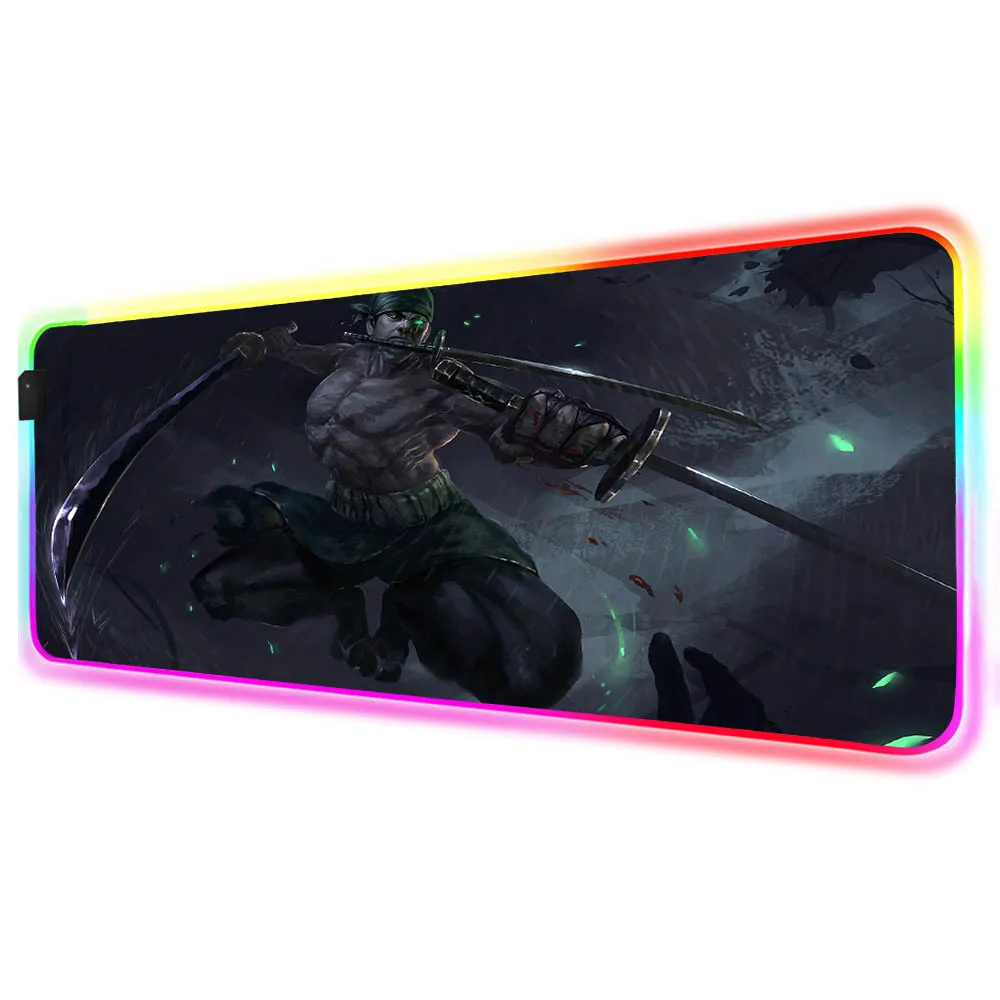 

Game Mouse Pad Mode RGB Gaming LOL Game Accessories LED Color Backlight USB Computer Notebook Keyboard Carpet Mousepad