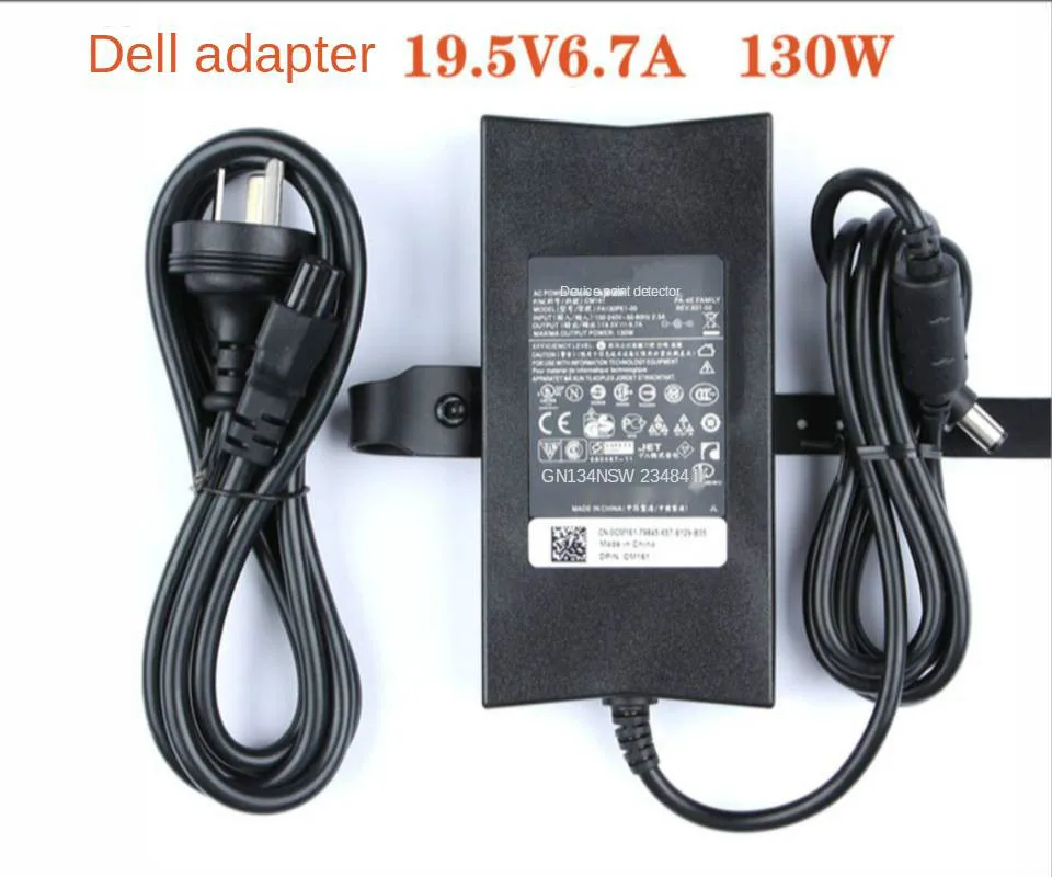 

Dell Original 130w 19.5V 6.7A DA130PE1-00 Notebook Power Charging Cable Adapter For XPS M1210 M1710 GEN 2 9Y819 310-4180 K5294