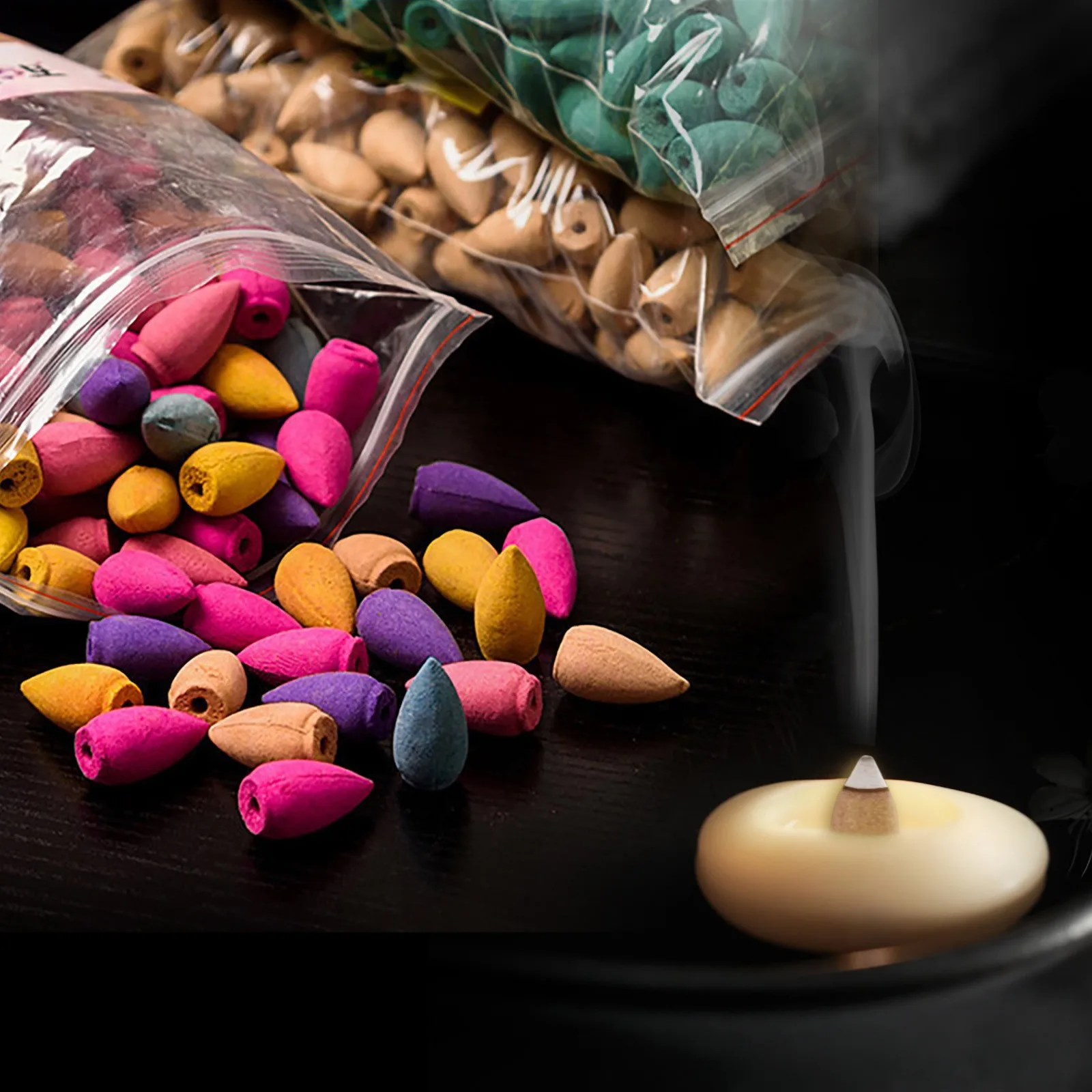 50 шт. ароматерапия таблетки водопад Ладан держатель Керамика горелки домашний