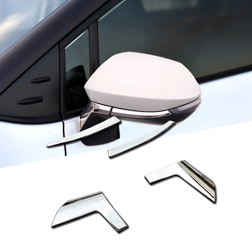Накладка на зеркало заднего вида нержавеющая сталь 4 шт. для Toyota Sienta 2020 |