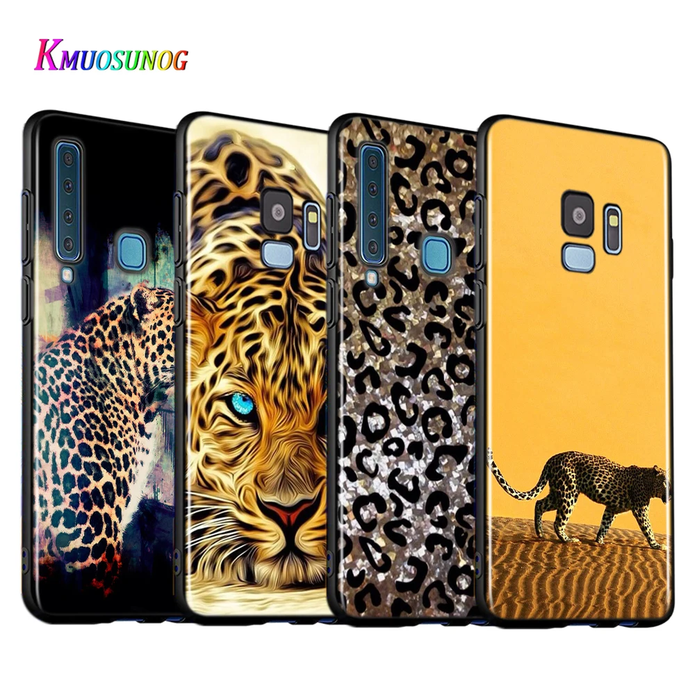 Чехол для Samsung Galaxy A9 A8 A7 A6 A6S A8S Plus A5 A3 Star 2018 2017 2016 силиконовый с леопардовым принтом |