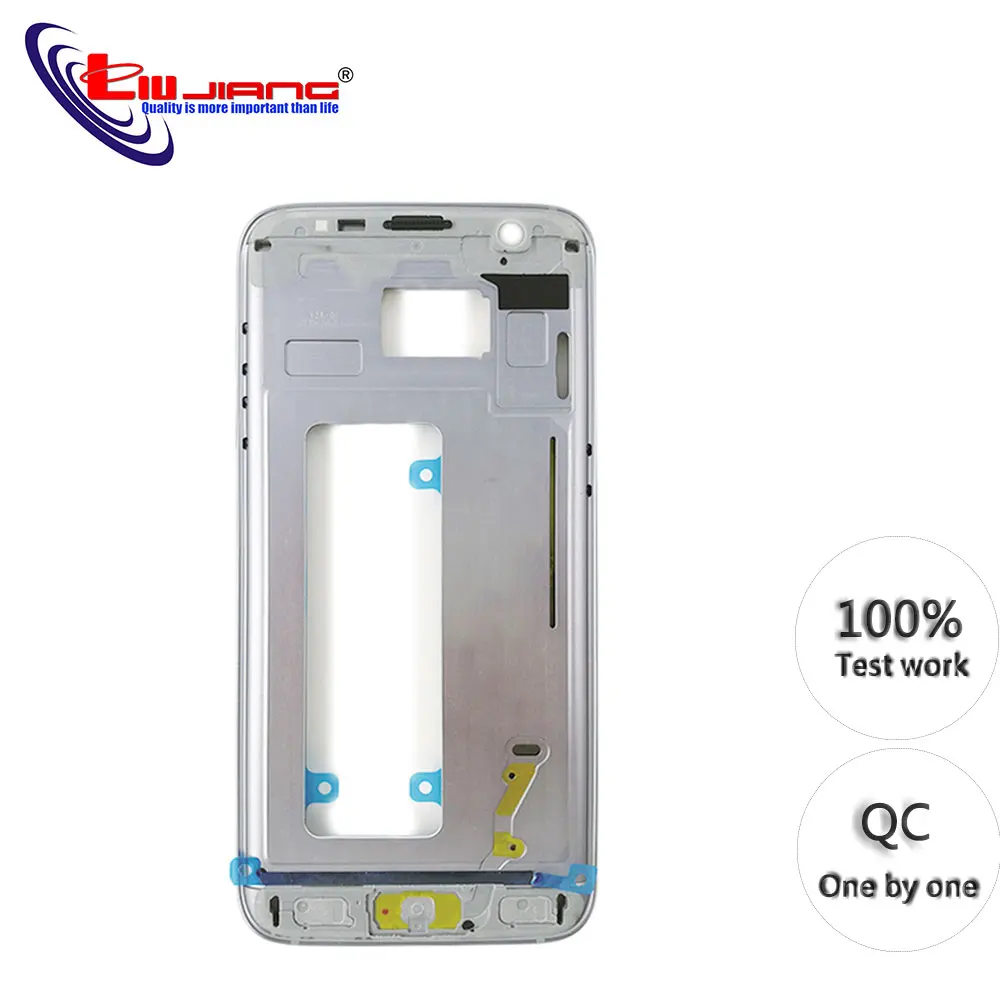 Оригинальный корпус с рамкой средней рамы боковым ключом для Samsung S7 Edge G935 G935F