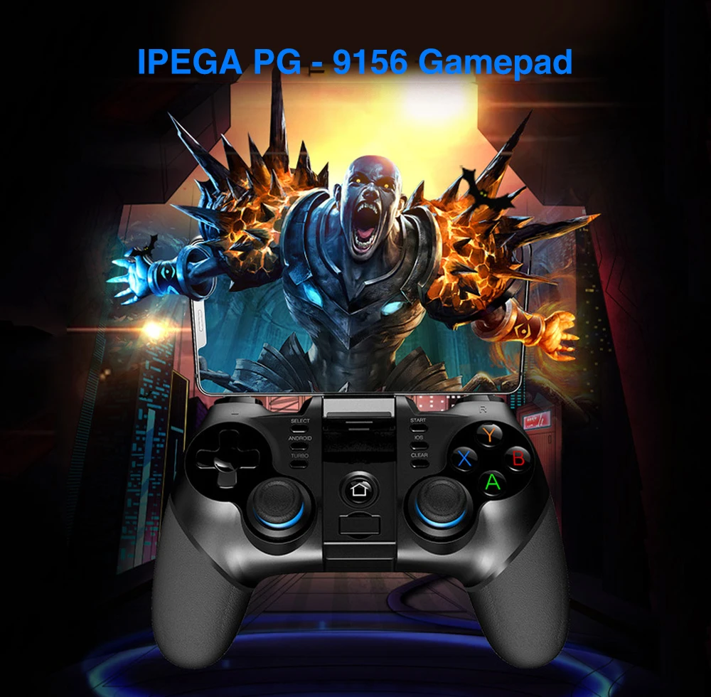 Ipega PG-9156 Bluetooth геймпад с 2 4G беспроводным приемником игровой контроллер джойстиком