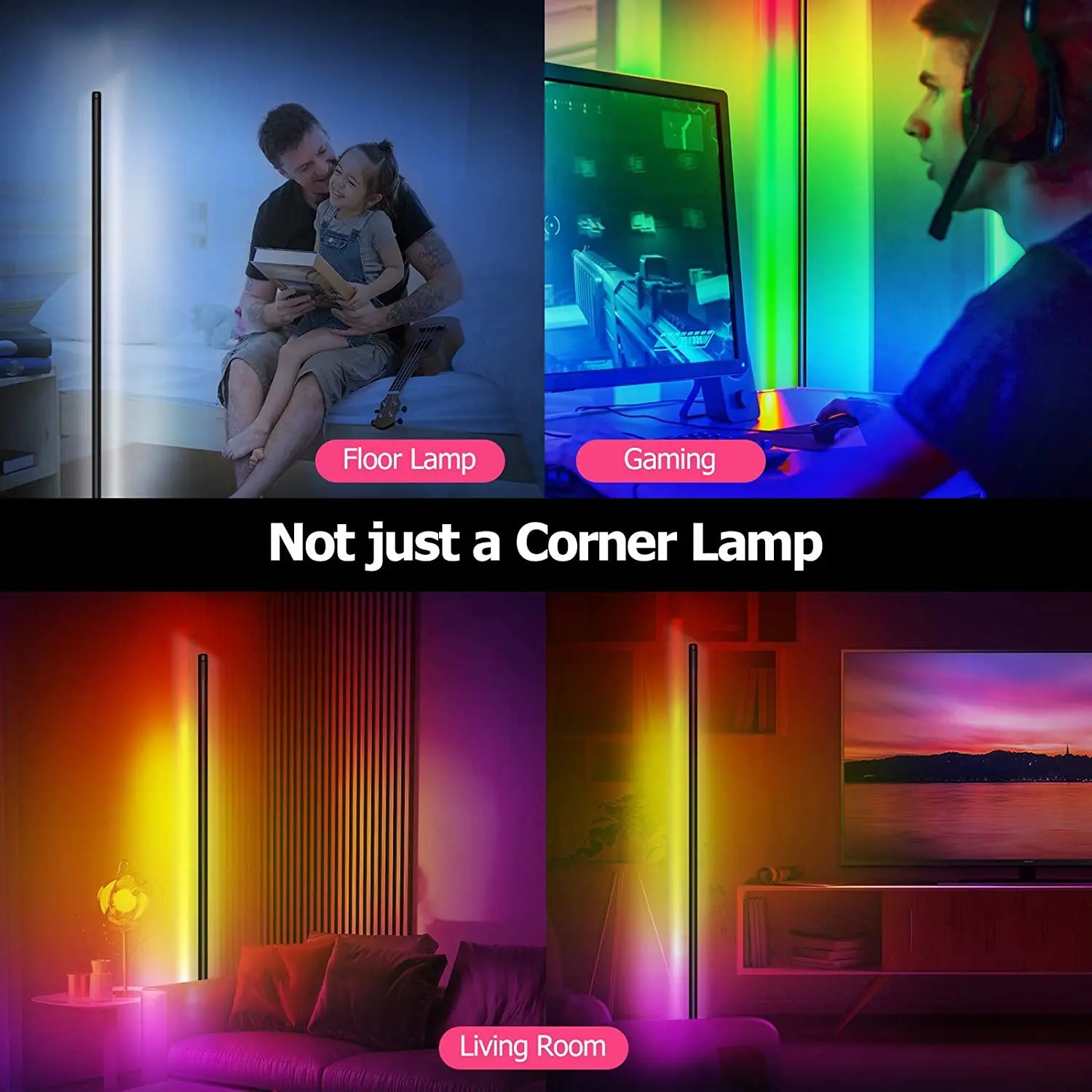 Светодиодная лампа для видеосъемки RGB цветная | Электроника