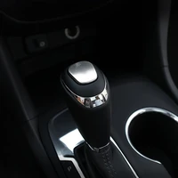 stainless steel for chevrolet equinox 2017 2018 2019 accessories styling car gear shift lever knob handle cover trim