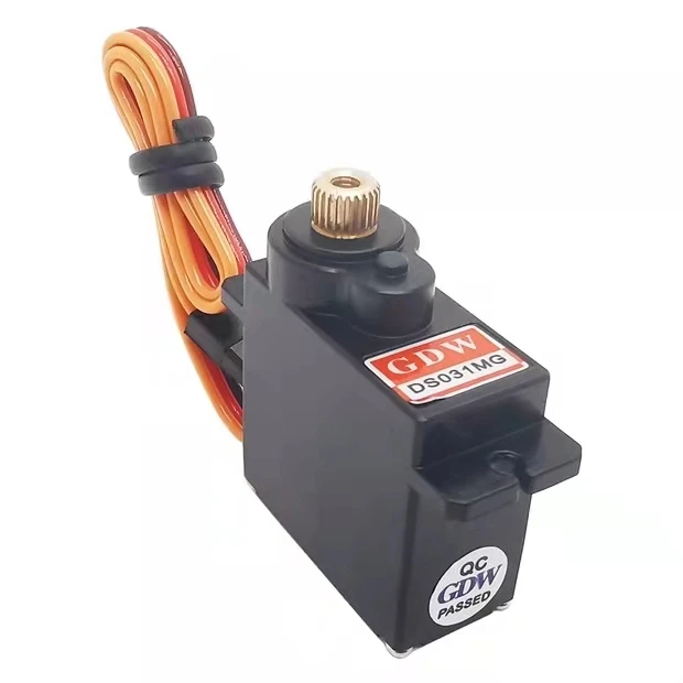 

GDW DS031MG DS021MG 9g 12g 3.0kg Metal Gear Micro Mini Digital Servo High Speed angle 180 for 450