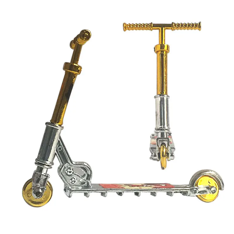 

Children's Educational Toys Two Wheel Mini Scooter Finger Bike Fingerboard Skateboard Finger Scooter Bicycle Toy for Gift