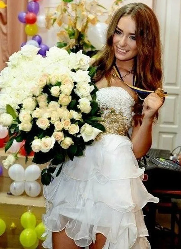 Золотистые женские пляжные свадебные платья 2020 новый дизайн белые в деревенском