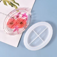 handmade silicone soap holder storage box mold epoxy resin soap dish leaking drain box practical mould making decoration