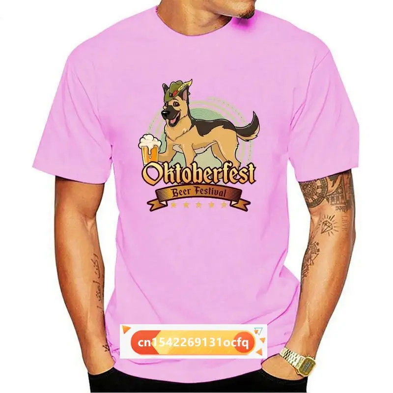 

Cotton T Shirt Men Summer Casual Cotton Fashion Shirt Oktoberfest German Shepherd Prost T Shirt Drinking Beer Custom T Shirts