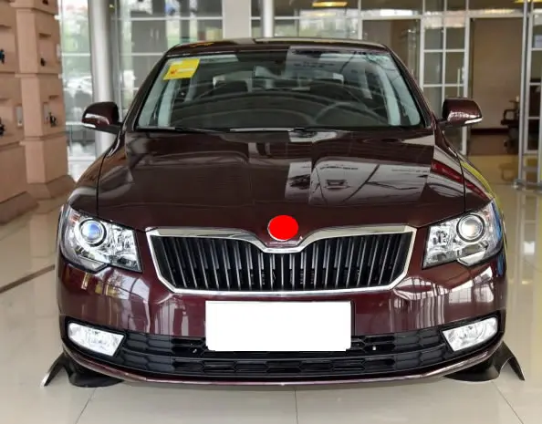 Для Skoda SUPERB 2013 налобный фонарь крышка объектива стеклянная лампа крышка фары прозрачный абажур