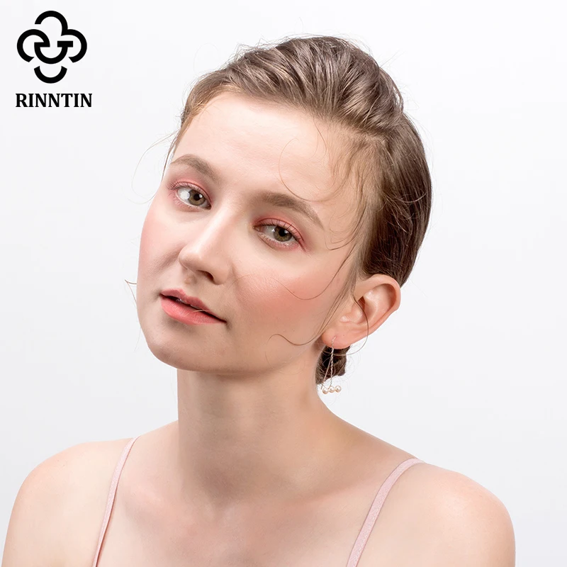 Серьги-капельки из стерлингового серебра 925 пробы с жемчугом в виде раковины