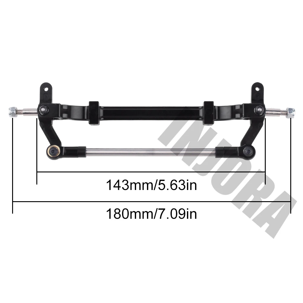 injora 1 шт металлический передни
