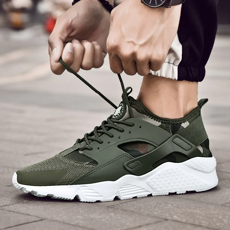 Spring Shoes Men White Casual Couple Non-slip Platform Sneakers Comfortable Lace-up Male Flat Footwear Chaussures Femme |