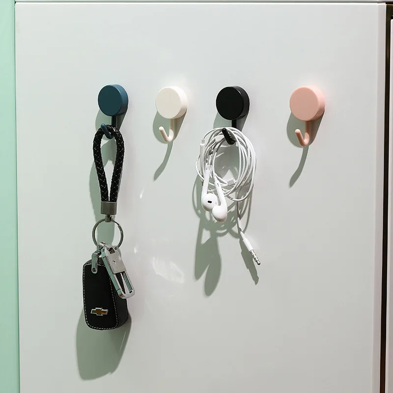 

Creative Sticky Hook Cute Strong Load-Bearing Hook Household Free Punching Seamless Wall Decoration Dormitory Small Hook