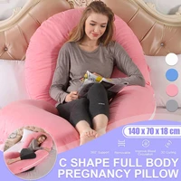 c shaped large pregnancy pillows comfortable maternity belt body pregnancy pillow women pregnant side sleepers cushion for bed