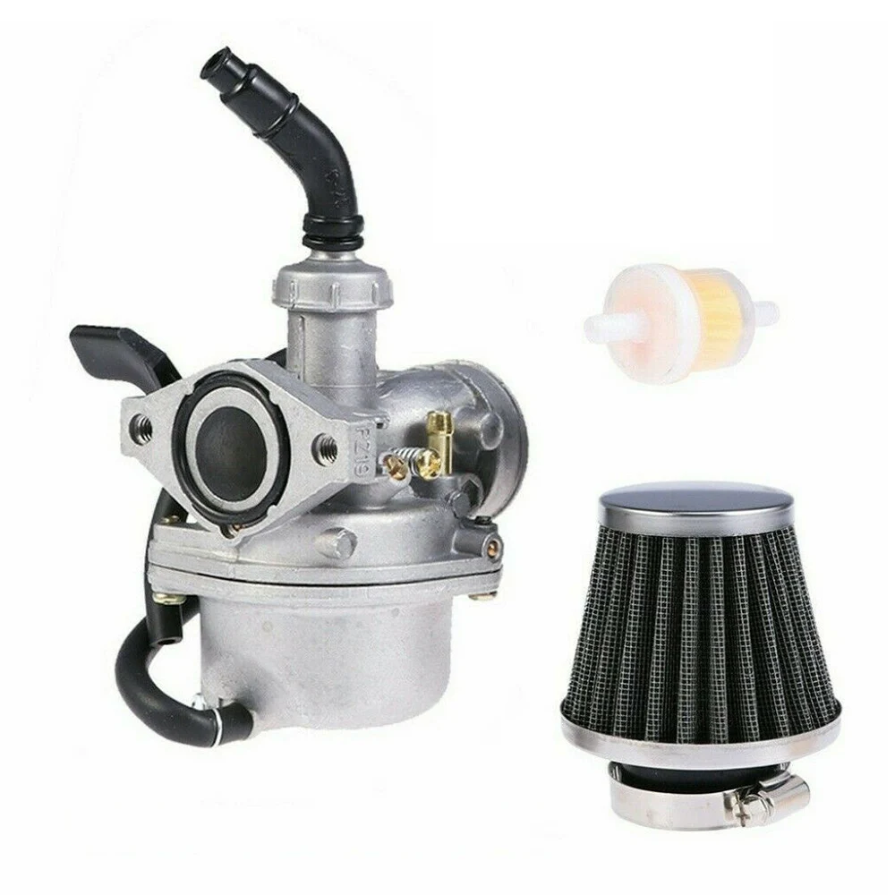 

PZ19 Carburetor Set Motorcycle Carburetor Replacement Accessories for 50CC 70CC 90CC 110CC 125CC ATV QUAD PIT DIRT BIKE CARB