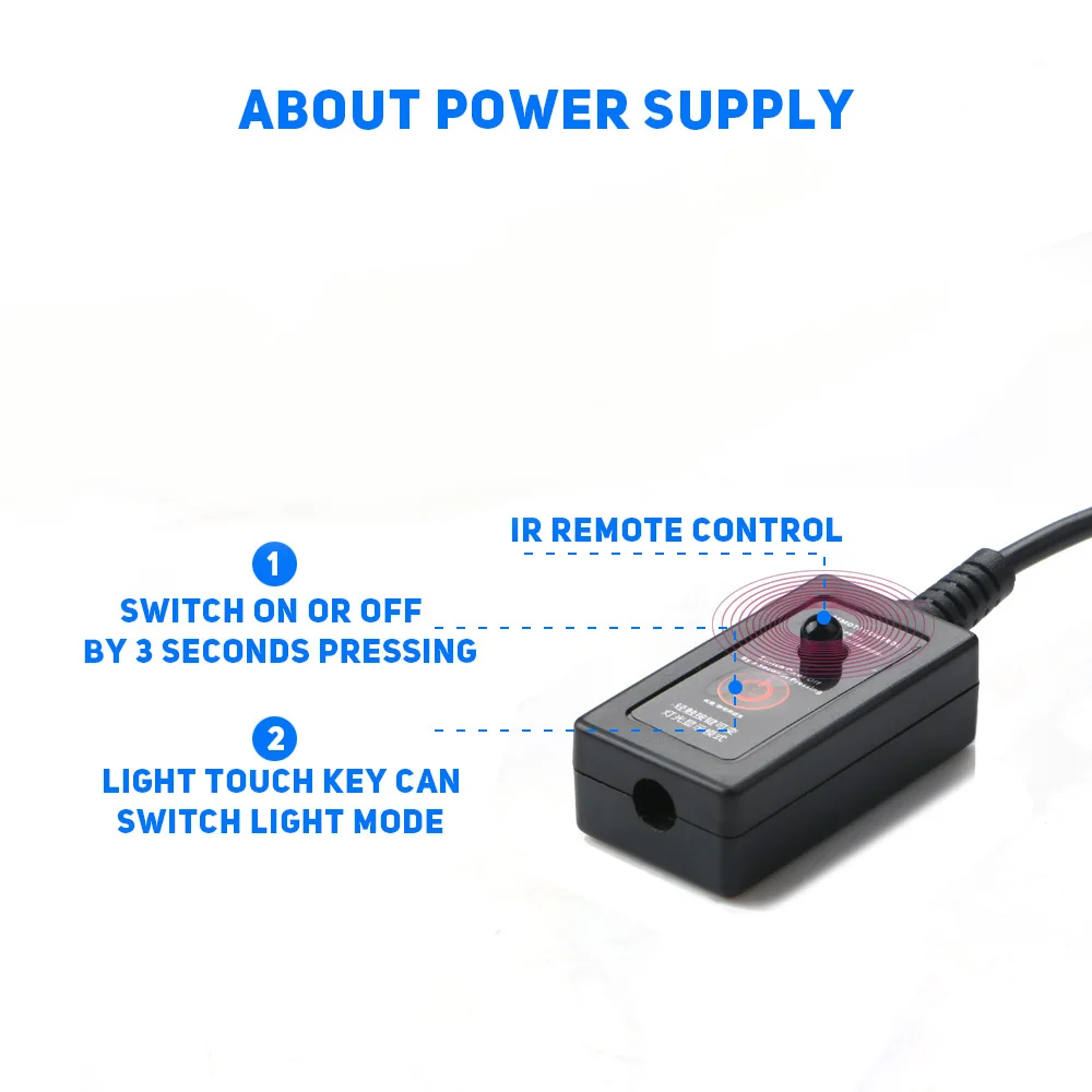 Светодиодный аквариумный аквариум 9 27 RGB светодиодный трубный светильник