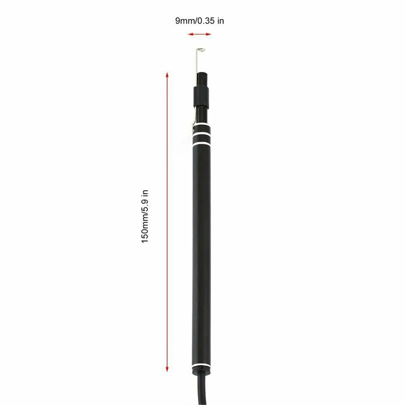 Ушной воск для удаления камеры ушной эндоскоп набор чистки ложки Hd Otoscope