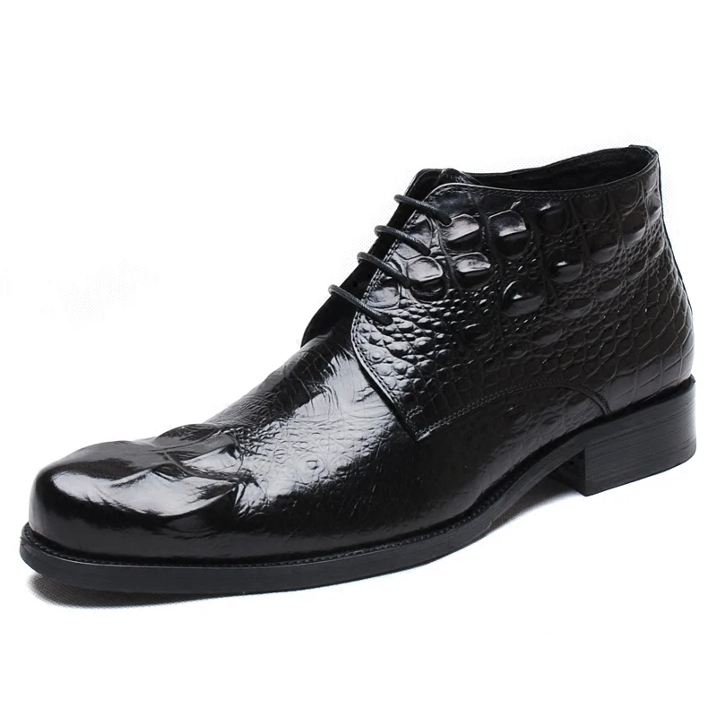 

Crocodile pattern shoes Genuine Leather Mens SLIP 0N Loafers Casual CAR Shoes Moccasin Men Boat Men Shoes Plus Size 46 47 48
