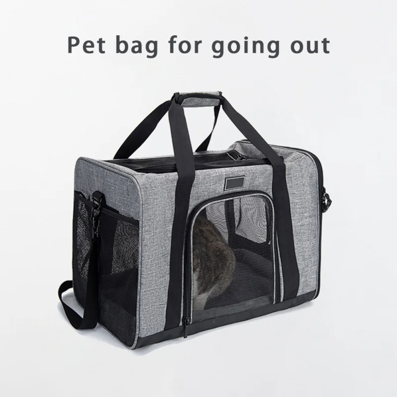 

Переноска для домашних питомцев, мягкая Складная прочная сумка с бортами для кошек и маленьких собак, котят и щенков