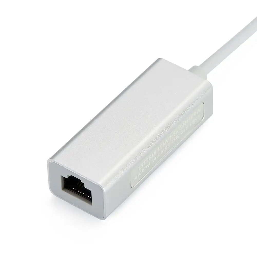 DishyKooker USB C к Ethernet адаптер Тип RJ45 алюминиевый Lan Проводной для ПК и Mac|Адаптеры Type-C| |