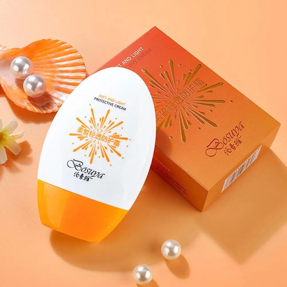 

Body Sunscreen Whitening Sun Cream Sunblock Skin Protective Face Moisturizing Cream Anti-Aging Oil-control U5E9