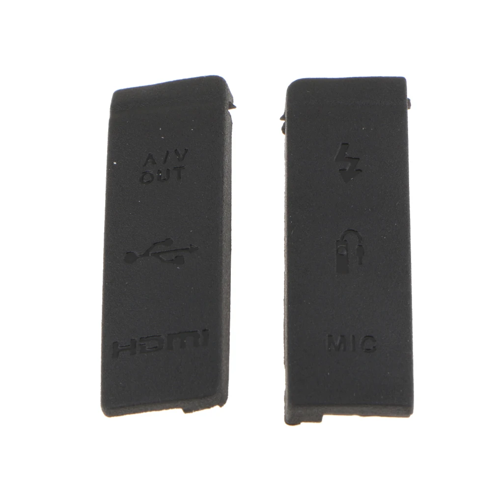 

For Canon EOS 5D2 5D Mark II USB MIC Flash Interface Cover Rubber Replacement