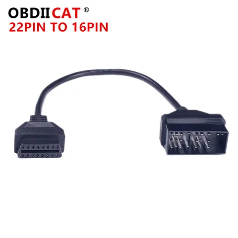 Диагностический соединитель OBD1-OBD2, новейший диагностический кабель с 22 PIN на 16 PIN для Toyota