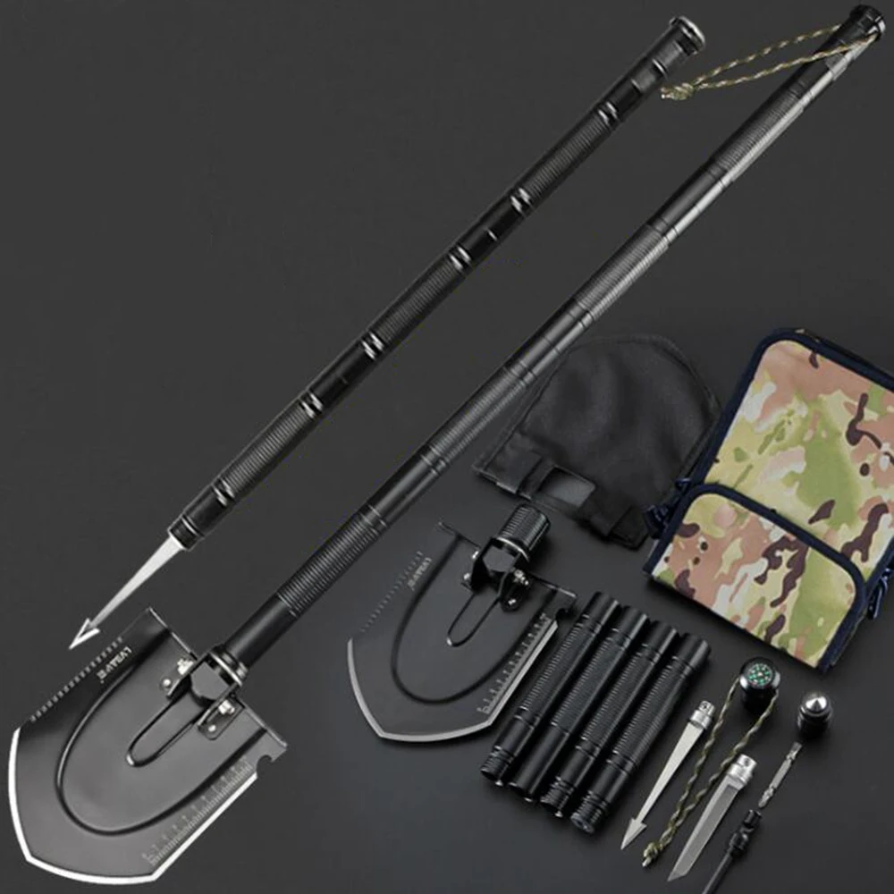 Лопата Складная Многофункциональная 97 см с сумкой | Спорт и развлечения