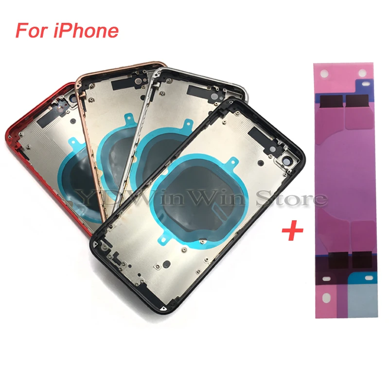 5 шт. задняя крышка корпуса для iPhone 8 Plus X XR XS 11 Pro Max Крышка батарейного отсека