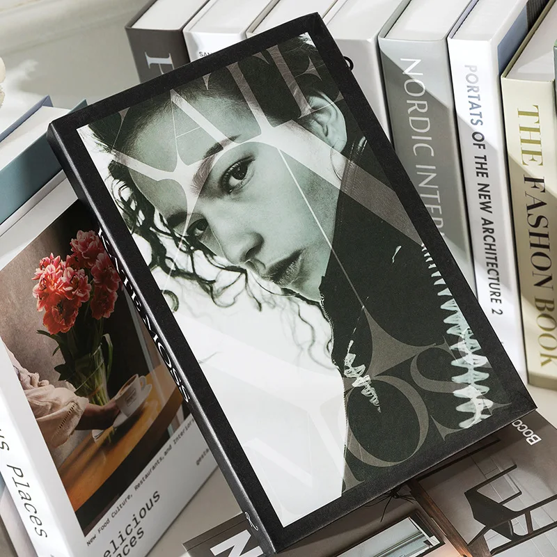 

Fake Books Luxury decorative book Fashion Box Study Room Decorations Accessories Christmas Coffee Shop Model